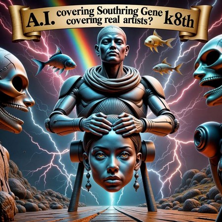Cover von Southring Gene: A.I. covering Southring Gene covering real artists? k8th