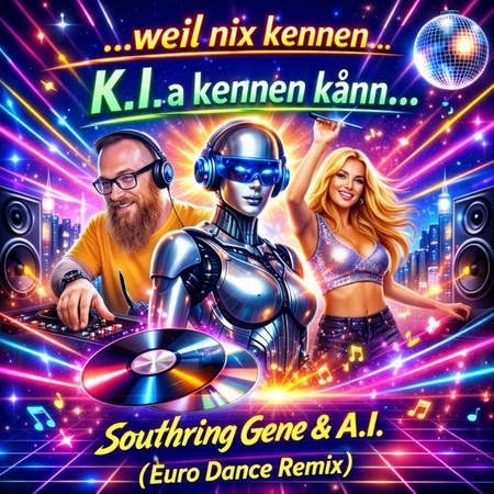 Cover von Southring Gene: ...weil nix kennen... K.I. a kennen kånn... (Euro Dance Remix)
